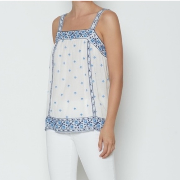 Joie Embroidered Tank - Picture 3 of 7